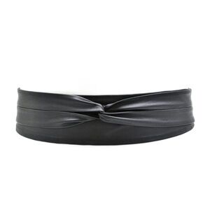 ADA Wrap Belt | Original Size | Black 100% Leather | Like New